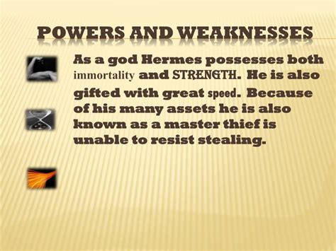 hermes habit|Hermes spiritual weaknesses.